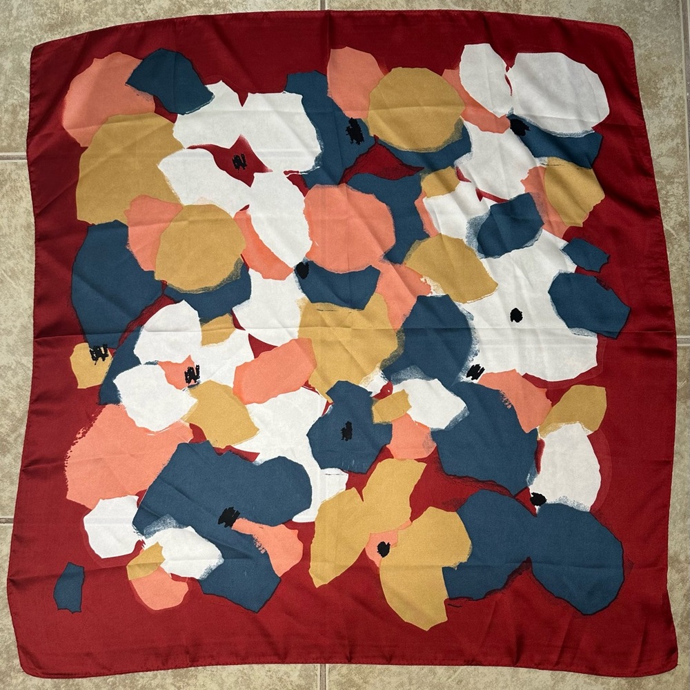 Colorful Abstract Pattern Scarf